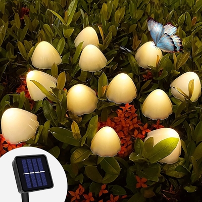 las luces accionadas solares de la secuencia de 2700K IP55 LED/proliferan rápidamente las luces solares del jardín que se casan la decoración festiva