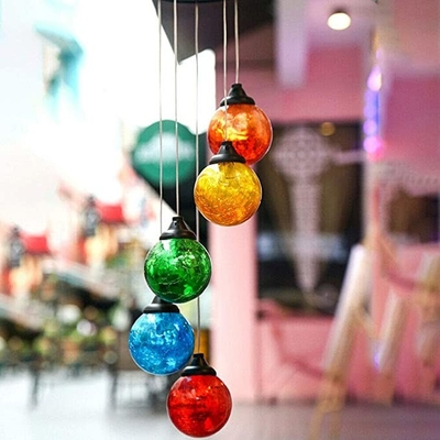 El RGB que emite colorea el jardín solar del LED enciende la decoración al aire libre portátil