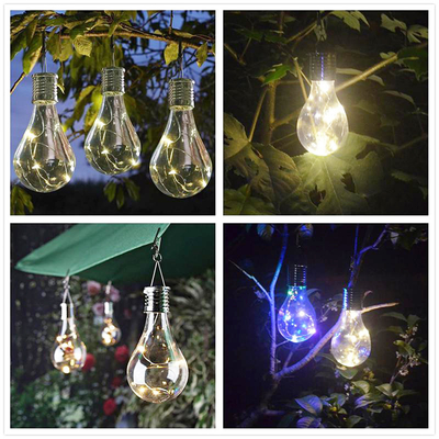 luces solares del jardín de 50lm LED para la decoración del árbol de navidad
