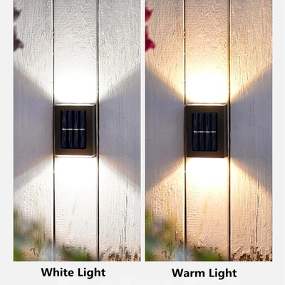 Luz decorativa llevada solar de la pared del balcón al aire libre del paisaje de las luces de la prenda impermeable de WINXU IP65