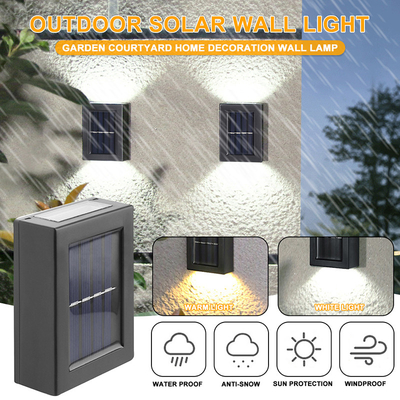 Luz decorativa llevada solar de la pared del balcón al aire libre del paisaje de las luces de la prenda impermeable de WINXU IP65
