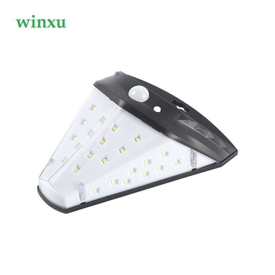 Luz accionada solar granangular grande 2700K de la pared de 42led LED para el patio del jardín