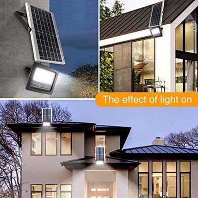 Luz de calle solar del LED 40w de inundación de la luz del canal solar al aire libre del garaje con teledirigido