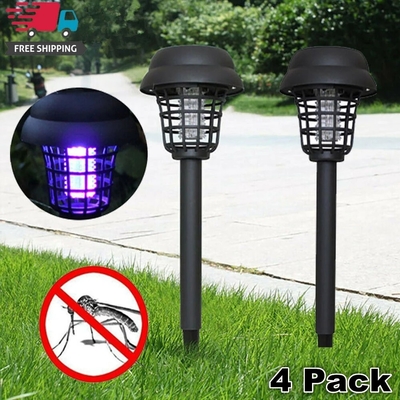 Vida útil solar al aire libre portátil de la lámpara 3.7v RoHS 20000h del asesino del mosquito