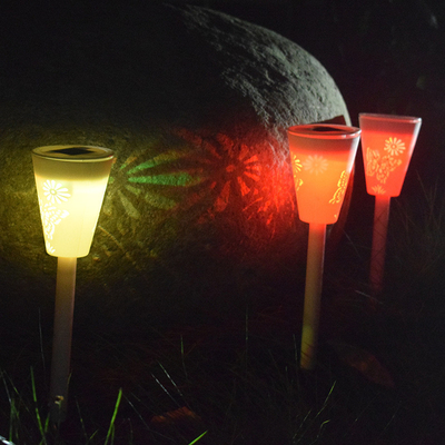el jardín solar del parte movible hueco LED de la mariposa 2700K enciende colorido