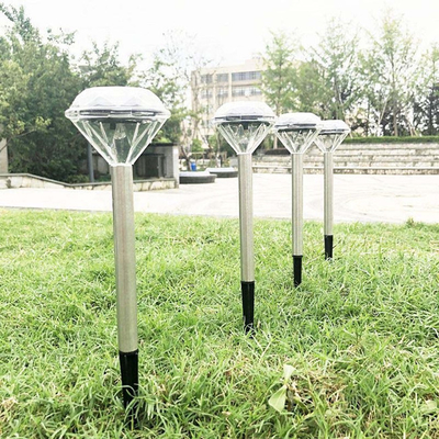 Luces solares 6lm del camino LED del jardín del parque del metal solar decorativo de las luces IP65