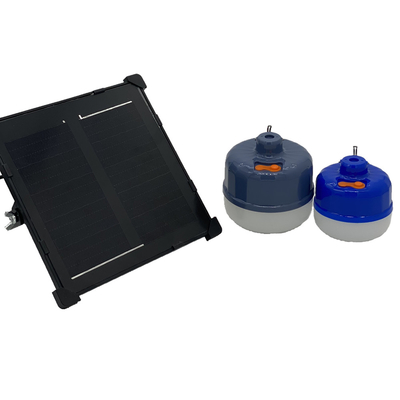 Luces de emergencia solares llevadas portátiles del bulbo para la tienda IP65 2700K del campo