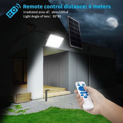 Luz solar 200w ip67 360LED 6500K 36000mAH de la prenda impermeable de la inundación de WINXU con teledirigido