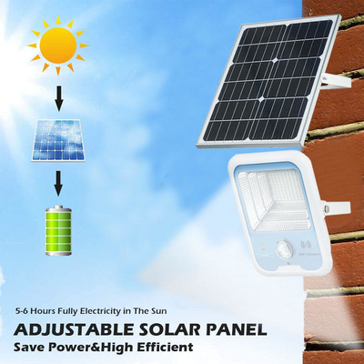 150W carga de las luces de inundación de la supervisión LED y sistema de escape solares solares