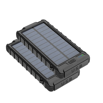 Ayuda rápida solar al aire libre de la carga del banco 280g del cargador del panel 10000mAh