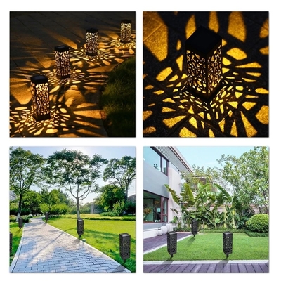 El jardín solar decorativo durable de IP65 LED enciende la luz 1.2v 6000K de la trayectoria del hueco de la yarda del césped