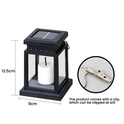Aprisa instale la vela solar decorativa enciende el blanco caliente colgante al aire libre IP65