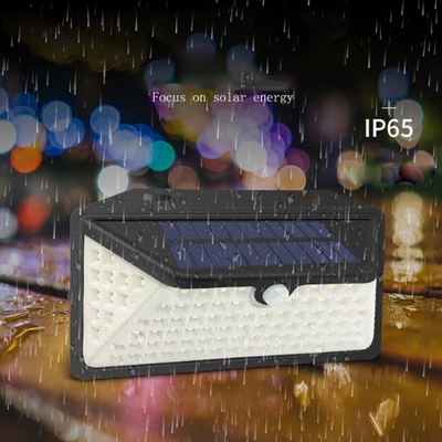3 luces de detección accionadas solares inalámbricas del movimiento de los modos IP65 3500K