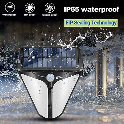 Inducción inteligente accionada solar Eagle Eye Light 6000K del cuerpo humano de la luz de la pared del jardín IP65 LED