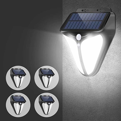 Luz accionada solar 6000K de la pared de la radio LED del garaje de la yarda de DC6V con 3 modos a elección