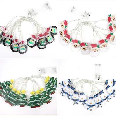 Luces decorativas accionadas solares 3V IP65 de la Navidad festiva del regalo del Año Nuevo