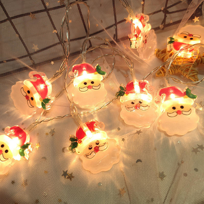 luces solares IP65 de la secuencia de la decoración de la Navidad de las luces del regalo del Año Nuevo 3V