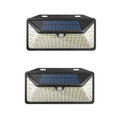 Prenda impermeable y pared accionada solar a prueba de calor 550lm ligero del LED con 3 modos de iluminación
