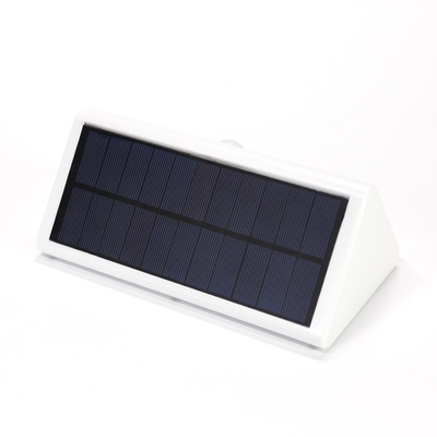 La luz accionada solar material IP65 6000K de la pared de ABS+PC LED es fácil de instalar