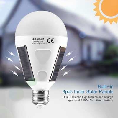 Luces de emergencia solares del punto culminante E27 LED Chip Interface Power Failure 396lm