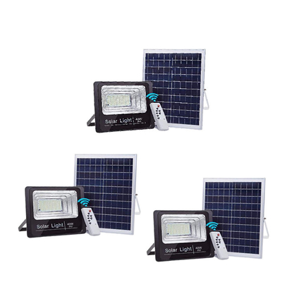 Luces de inundación accionadas solares del jardín cuadrado del camino 40w brillante estupendo 200w 300w