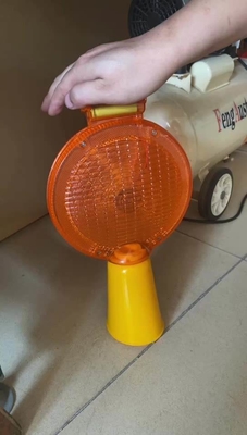 tráfico solar de la seguridad 360g que advierte los 41*39*41cm amarillos rojos claros