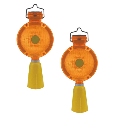 tráfico solar de la seguridad 360g que advierte los 41*39*41cm amarillos rojos claros