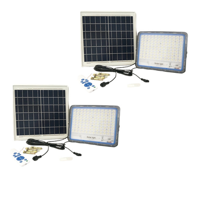Prenda impermeable al aire libre solar IP67 200w de las luces de inundación del LED 360LED 6500K