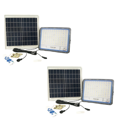 Luces de inundación solares con la luz solar impermeable remota Ip67 100w de 360LED 6500K