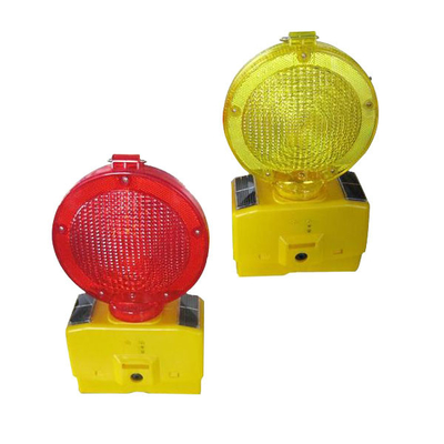 Luces accionadas pilotos del tráfico del LED/solares solares del cono del tráfico que destellan