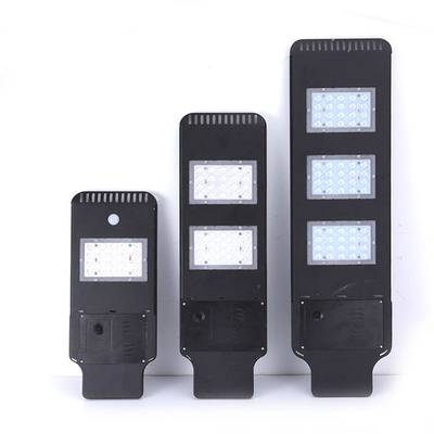 Luz de calle llevada solar brillante estupenda del sensor solar de la luz de calle 60w del ABS IP65