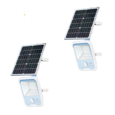 Certificado solar blanco fresco de la protección LVD RoHS del IP 65 de las luces de inundación del LED