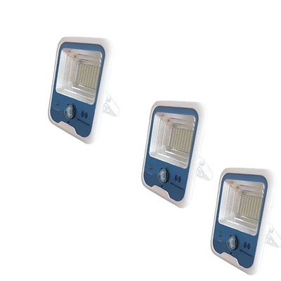 Material de aluminio solar ahorro de energía 3.7V del IP 65 de las luces cámara 720P y de inundación al aire libre de WIFI LED