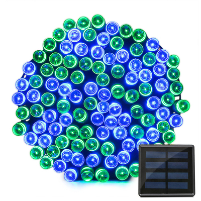 50 luces accionadas solares de la secuencia de la combinación LED de la onda del LED impermeabilizan para la decoración de la Navidad