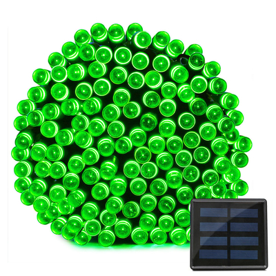 La secuencia accionada solar de la Navidad el 1000cm LED enciende prenda impermeable del centelleo de 100 LED/del alambre de cobre del centelleo