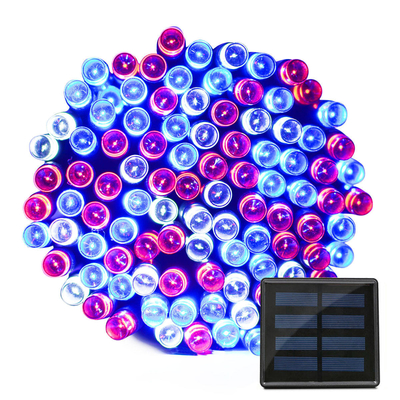 el 1000cm prenda impermeable accionada solar IP65 de 200 del LED del centelleo LED luces de la secuencia