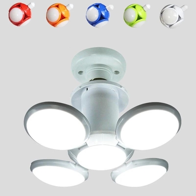 Lámpara deformable ajustable E27 40W del UFO del fútbol del LED para el estudio del dormitorio