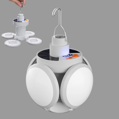 Luz plegable de la búsqueda de la carga de la lámpara USB del balón de fútbol del LED para acampar