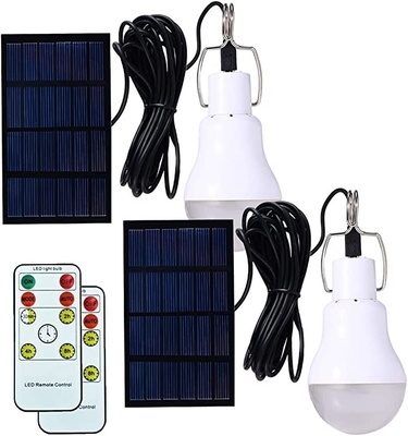 Color blanco fresco luminoso del bulbo USB 3W 4000 recargables solares portátiles de la emergencia