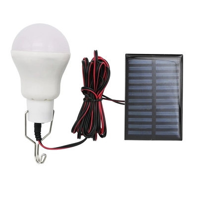 Color blanco fresco luminoso del bulbo USB 3W 4000 recargables solares portátiles de la emergencia