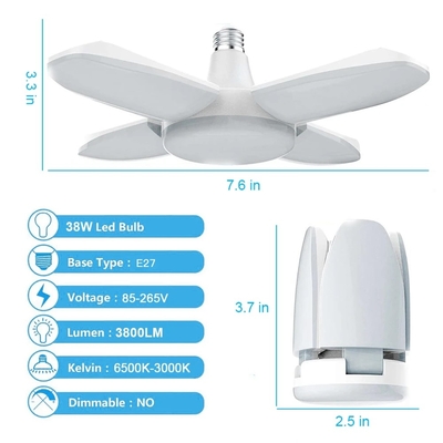 lámpara de mesa plegable del bulbo industrial de 28W LED para la sala de estar casera