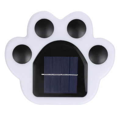 La atmósfera solar de las luces del jardín de IP65 LED enterró el oso Paw Lamp del PVC