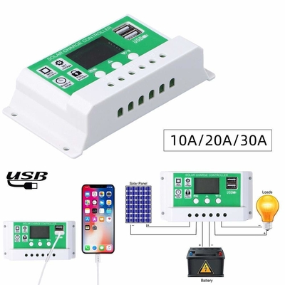 regulador solar Discharge Regulator 12V 24V 1920W de la carga de 30A PWM para las baterías de litio