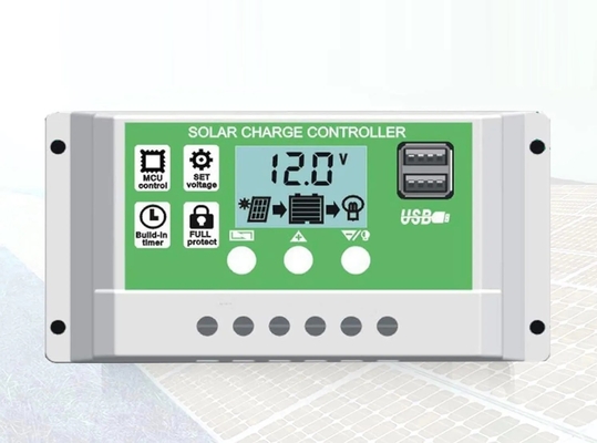 regulador solar Discharge Regulator 12V 24V 1920W de la carga de 30A PWM para las baterías de litio