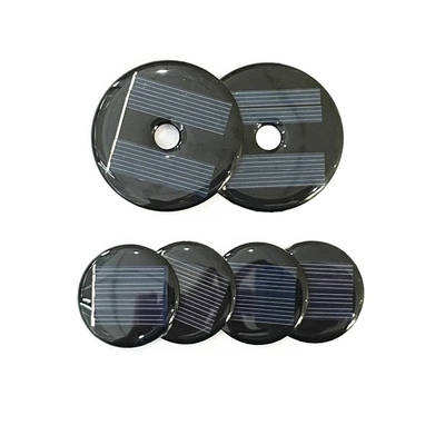 Módulo fotovoltaico del panel solar del silicio amorfo policristalino circular del cargador