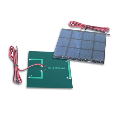 Batería de epoxy del banco del poder de la luz del sol de Mini Solar Panel Charger 1w 2w 3W 4w 5v 6v 7v