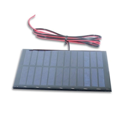Batería de epoxy del banco del poder de la luz del sol de Mini Solar Panel Charger 1w 2w 3W 4w 5v 6v 7v