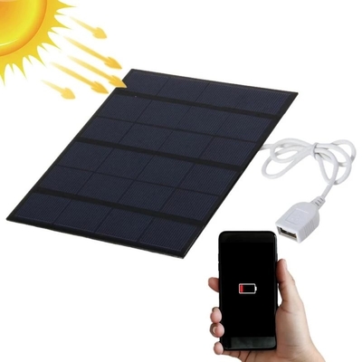 Sistema Solar solar del cargador DIY del panel de la polisilicona para el banco del poder del teléfono