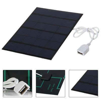 Sistema Solar solar del cargador DIY del panel de la polisilicona para el banco del poder del teléfono