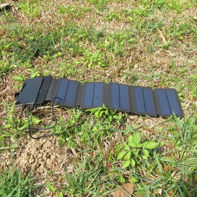 10W el panel solar plegable 5V 2.1A USB hizo salir los dispositivos para los smartphones